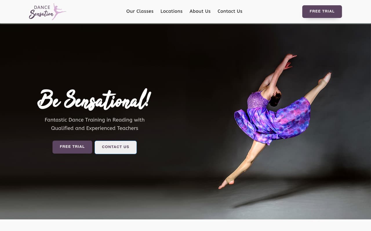Dance Sensation website
