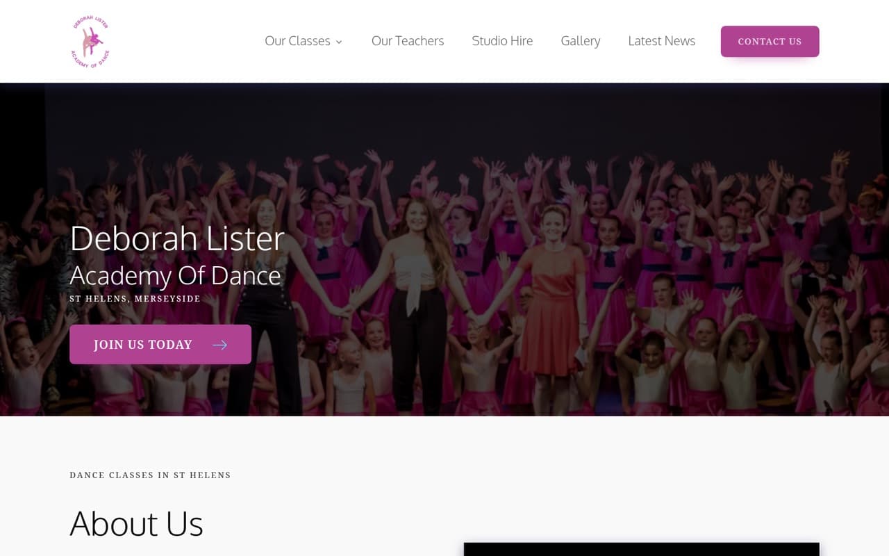 Deborah Lister Academy of Dance website